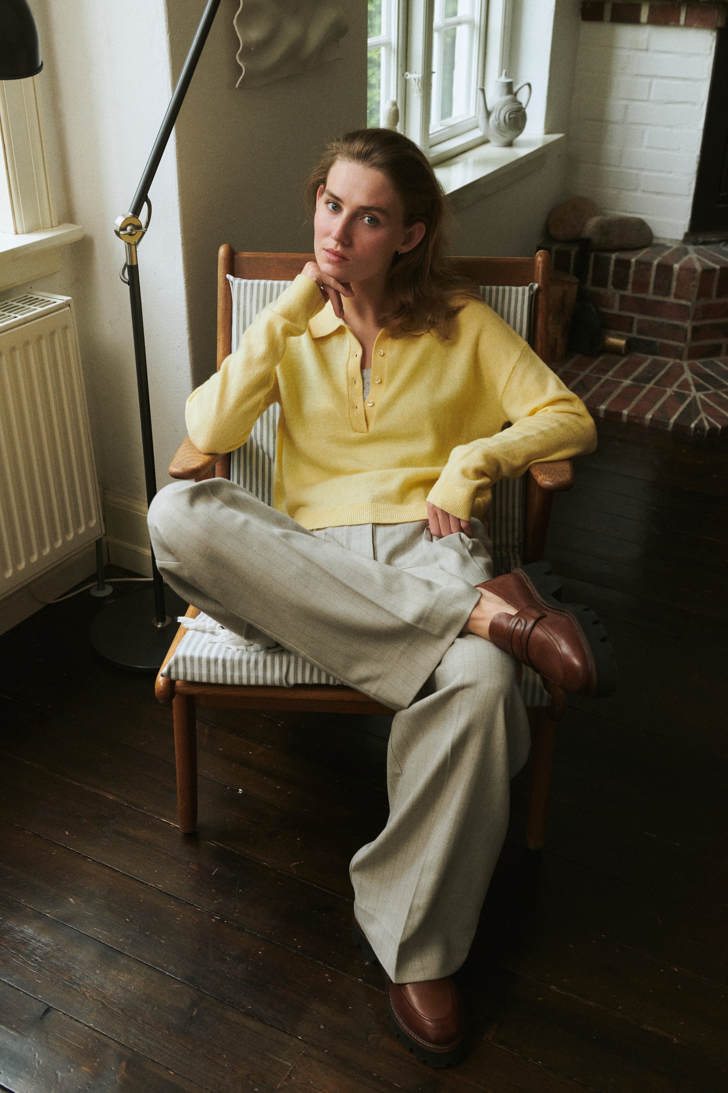 Basic Apparel Marjo Pants Bukser 858 Chincilla